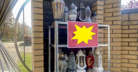 Bytom. Taka kartka pojawiła się przed cmentarzem