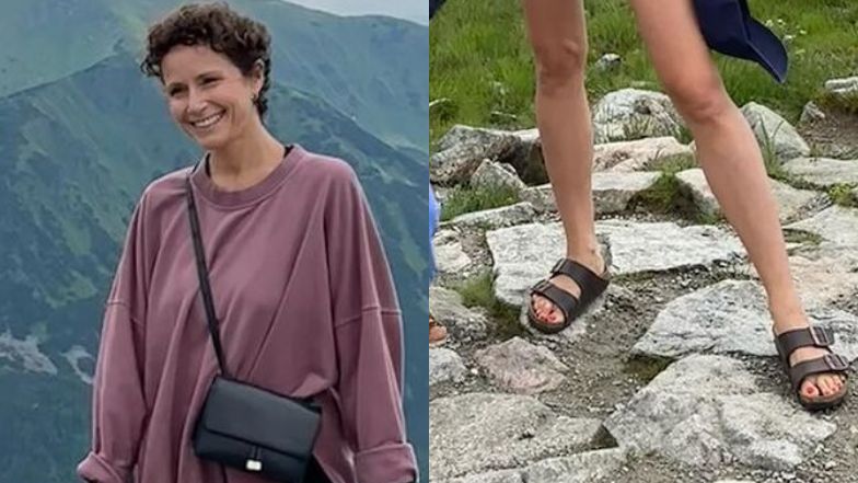 Monika Mrozowska w klapkach. Tak zdobywa polskie szczyty