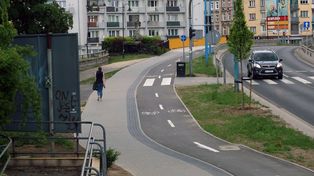Legnica: Budowa drugiego etapu nowej ścieżki rowerowej zakończona, docelowo dojedziemy nią do osiedla Kopernik, aktualne zdjęcia