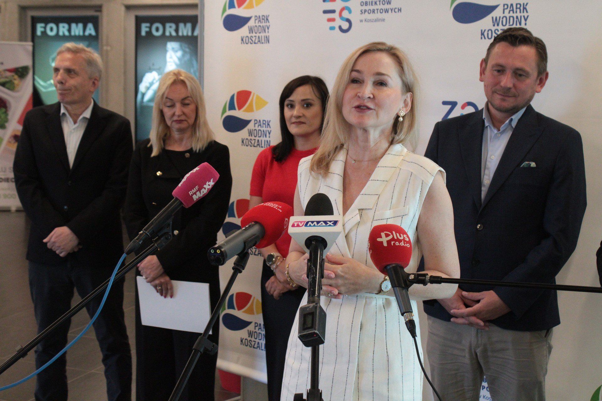 KONFERENCJA PRASOWA W AQUAPARKU