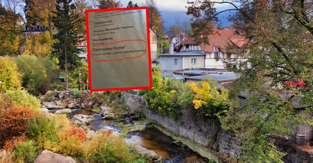 Taka pozycja w menu w Szklarskiej Porębie. Aż chwycił za telefon