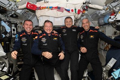 Astronauci z misji Ax-3