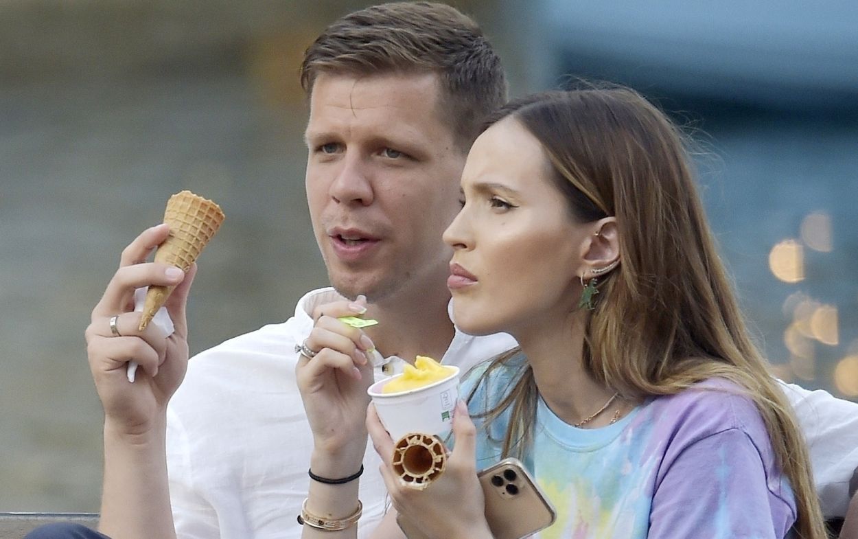 Marina Łuczenko i Wojtek Szczęsny na wakacjach w Portofino