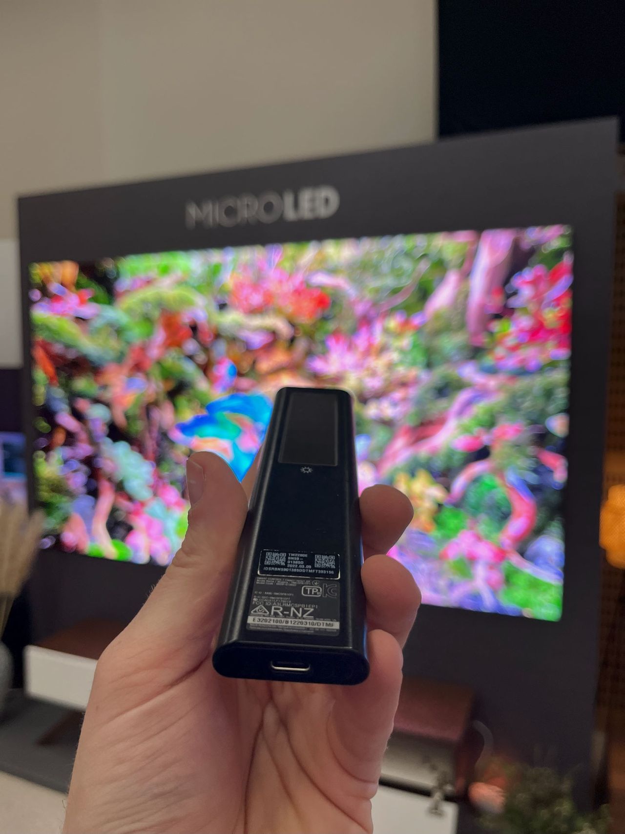 Samsung MICRO LED 110 - pilot tył