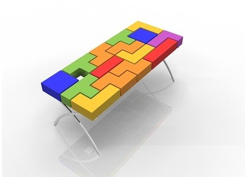 Tetris Table Concept