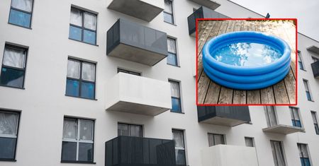 Basen na balkonie w bloku. Czy to dozwolone i co mówią przepisy?