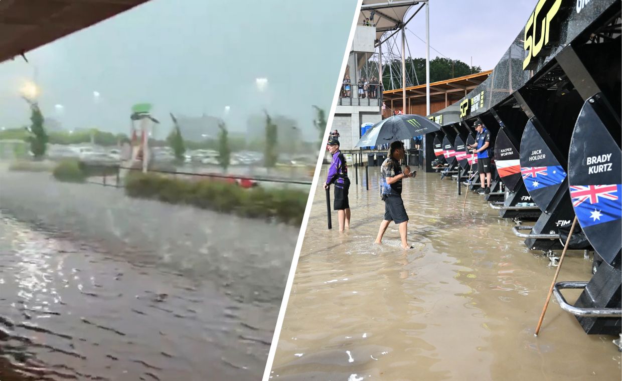 Wrocław pod wodą. Gigantyczna ulewa, ulice płyną