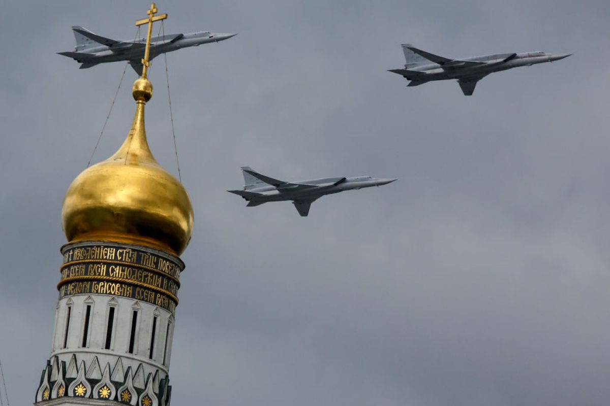 Bombowiec Tu-22M3 rozbił się w Rosji. Katastrofa podczas szkolenia