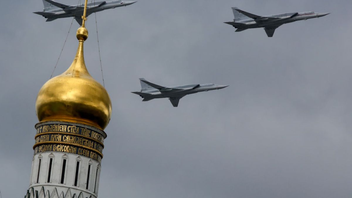 Katastrofa rosyjskiego bombowca podczas szkolenia
