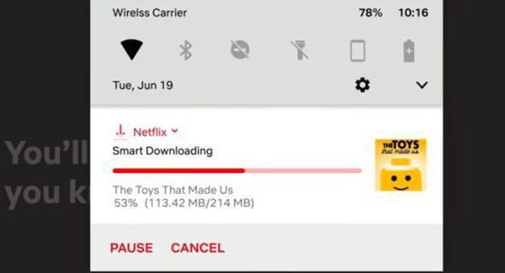 Netflix wprowadza w aplikacji mobilnej funkcję inteligentnego pobierania seriali