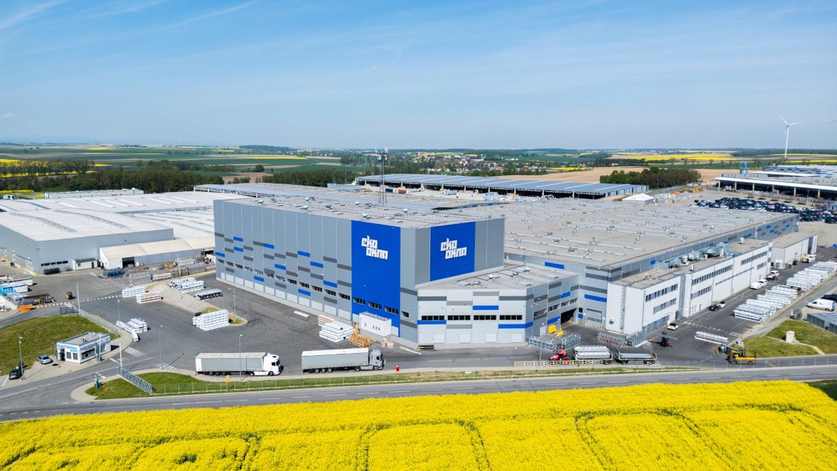 Jedna z fabryk firmy Eko-Okna