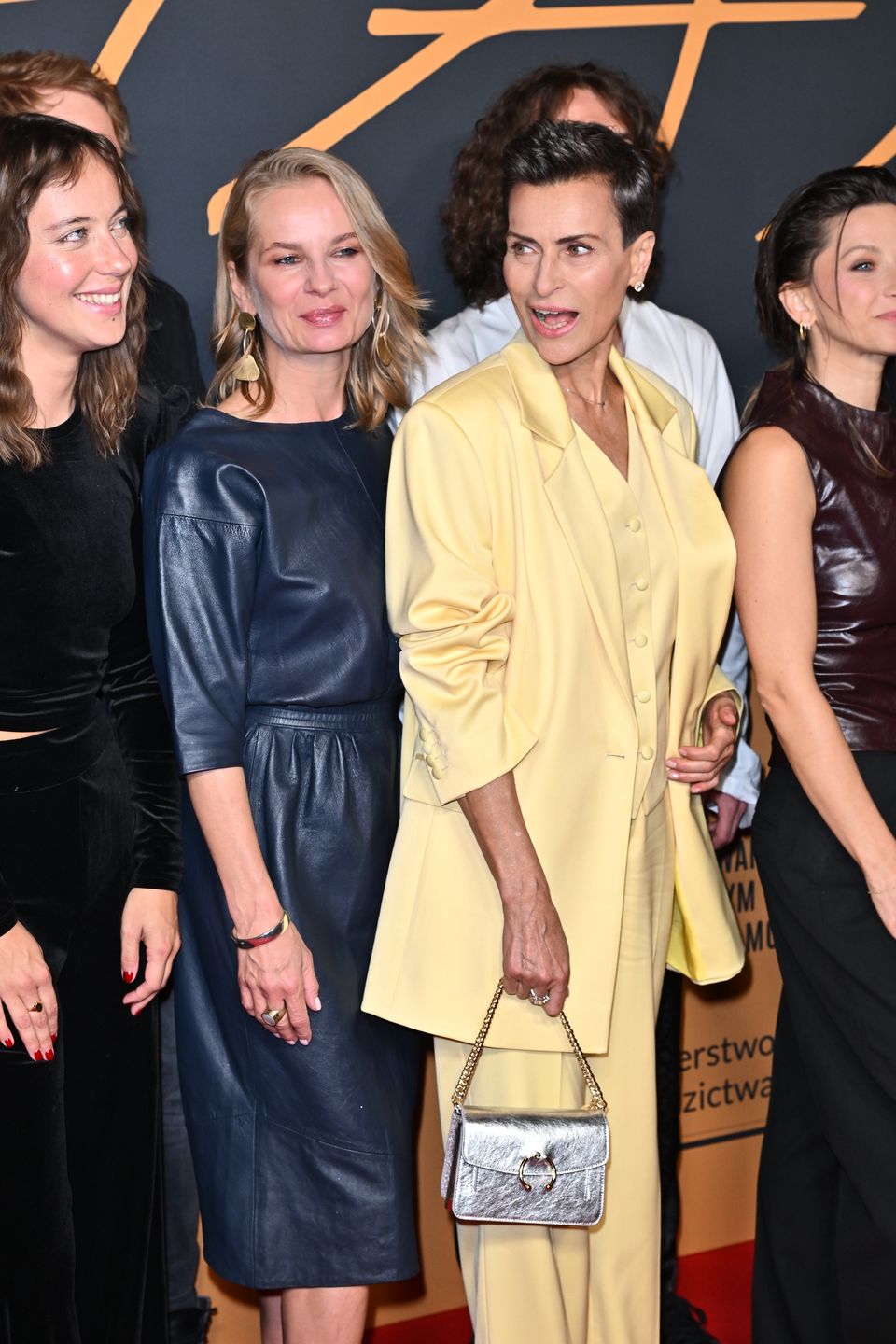 Magdalena Cielecka na premierze filmu "Drużyna A(A)"