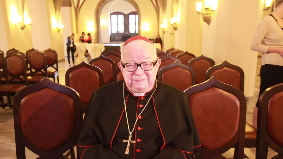 Kardynał Henryk Gulbinowicz. Zdjęcie z 2013 r.