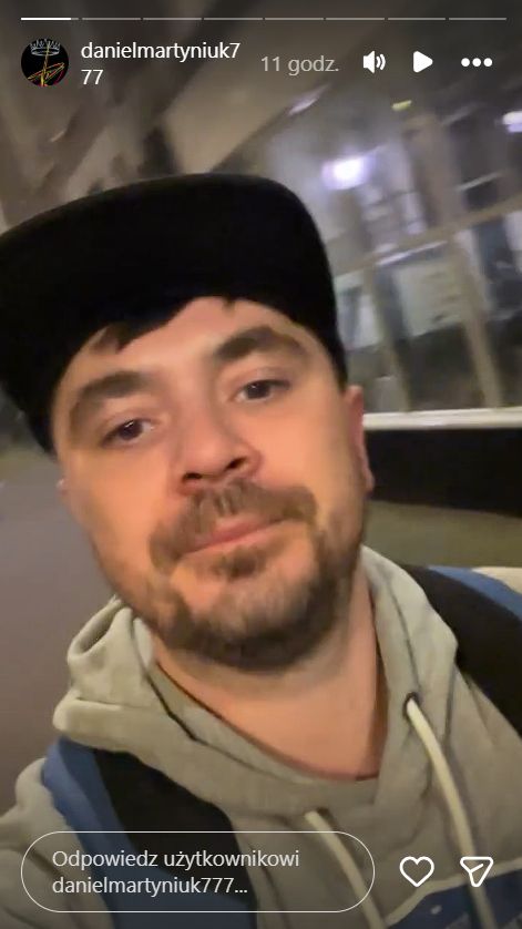 Daniel Martyniuk spaceruje w Amsterdamie