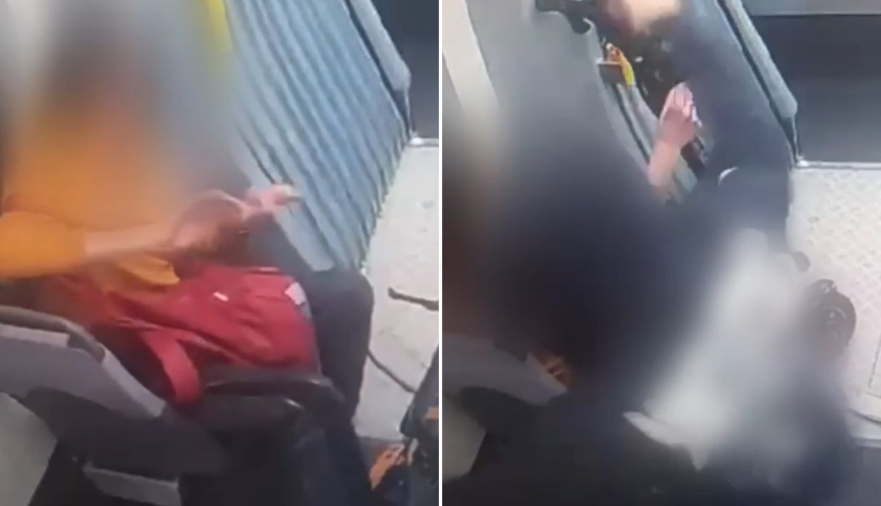 Bestialski atak w tramwaju. Pokazali nagranie. Ofiarą 17-latek
