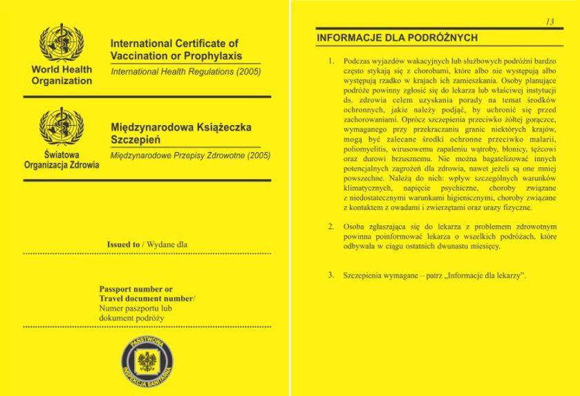 Międzynarodowa książeczka szczepień