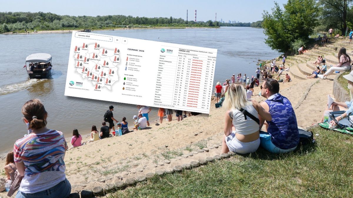 Zapowiada się ciepły czerwiec.