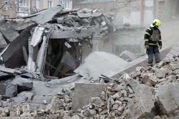 Nocny atak dronowy Ukrainy. Zginęły dwie osoby