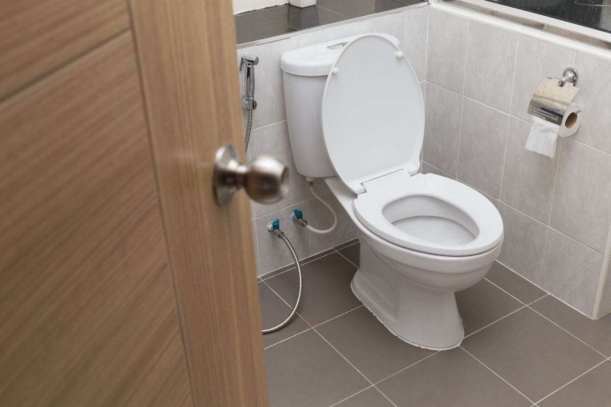 How to clean the toilet without scrubbing?