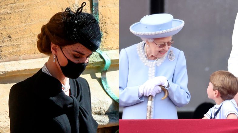 Kate Middleton zdradza, jak Louis pożegnał królową Elżbietę II