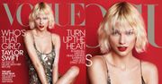Taylor Swift z powiększonymi piersiami na okładce "Vogue'a": "Jestem teraz w naprawdę magicznym związku"