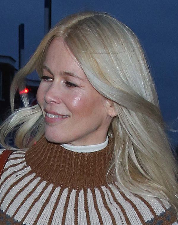 Claudia Schiffer wraca z meczu z rodziną