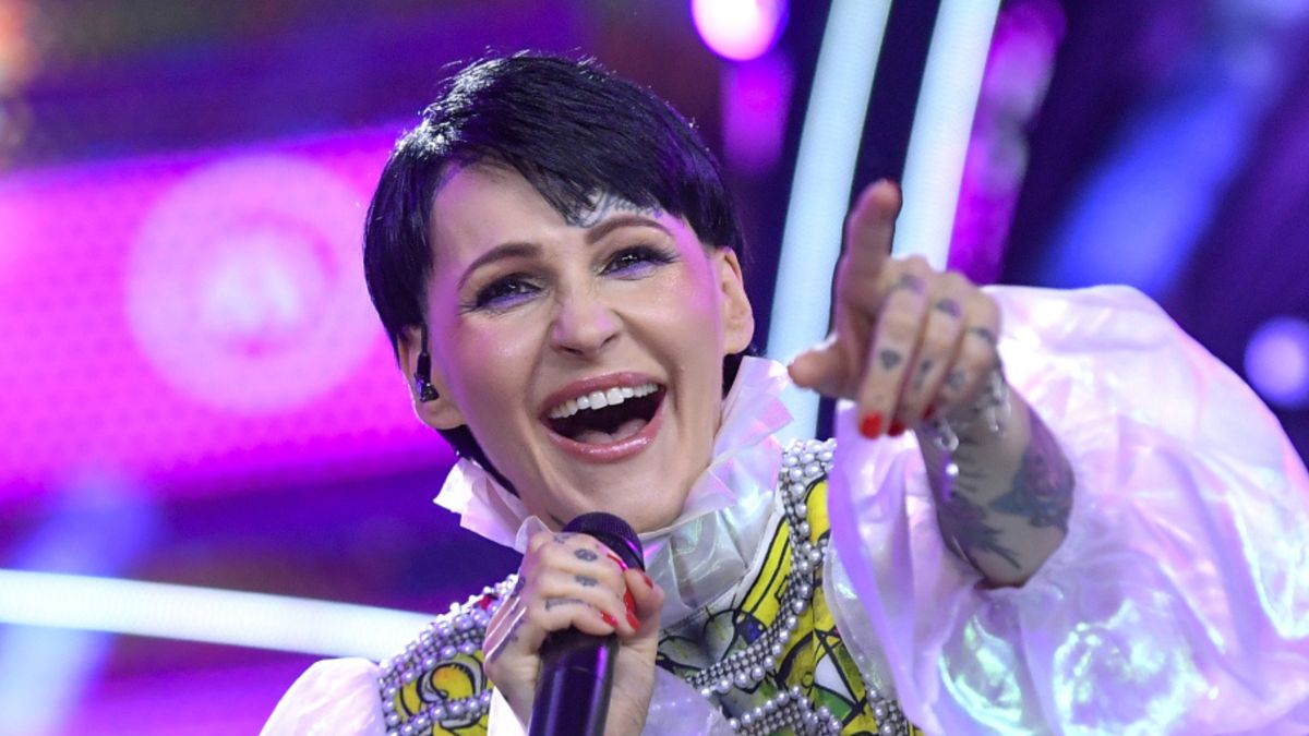 Agnieszka Chylińska wspomniała ze sceny o mężu i dzieciach