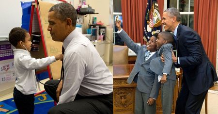 55 NAJLEPSZYCH ZDJĘĆ Baracka Obamy! Jego fotograf wybrał je spośród... 2 milionów!