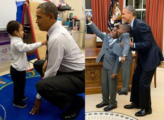 55 NAJLEPSZYCH ZDJĘĆ Baracka Obamy! Jego fotograf wybrał je spośród... 2 milionów!