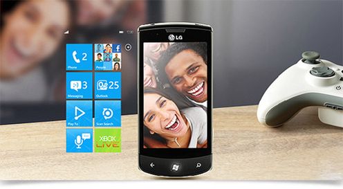 Bezpłatny dostęp do aplikacji Windows Phone 7 w smartfonach LG