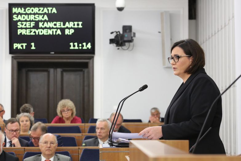 Małgorzata Sadurska była szefową kancelarii prezydenta.