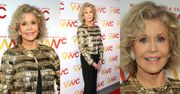 Szczęśliwa Jane Fonda błyszczy na gali Woman's Media Awards