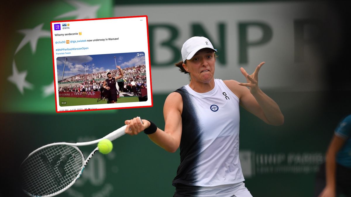 Iga Świątek awansowała do ćwierćfinału turnieju w Warszawie
