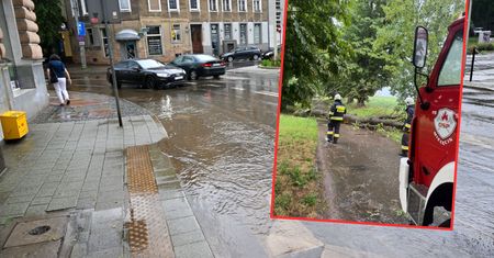 Ulice jak rzeki, zalane piwnice. Już 1 514 interwencji strażaków