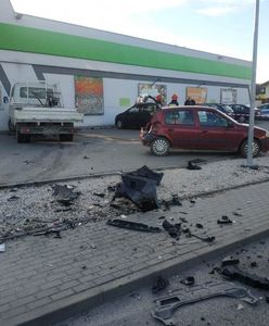 Potrącił pieszego i wjechał w sklep. 19-latek był pod wpływem środków odurzających