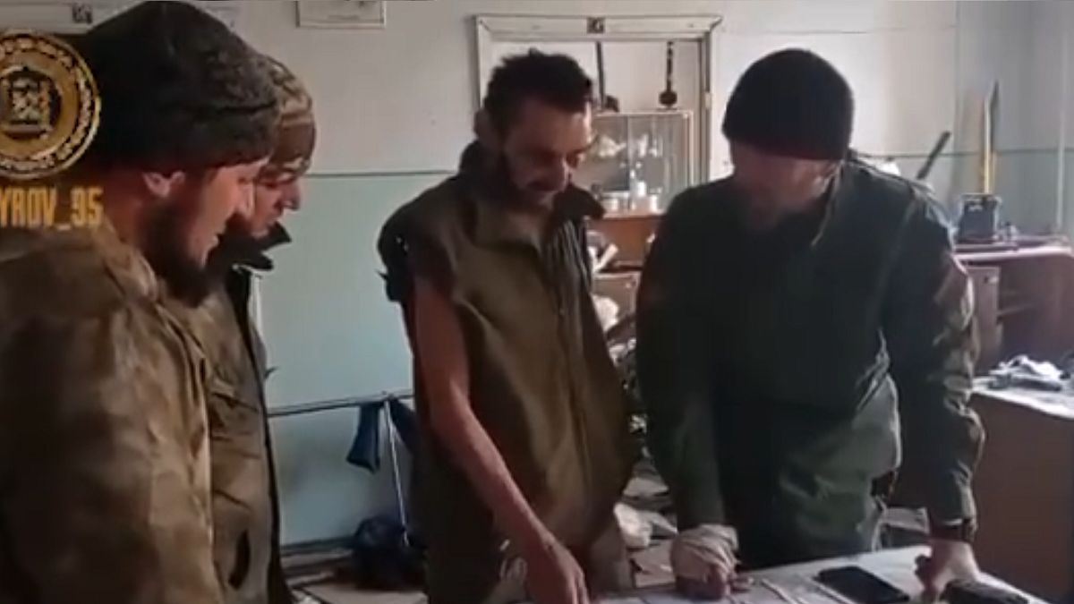 "Ukraińskim żołnierzem-jeńcem" okazał się zwykły bezdomny, który miał problemy z alkoholem 