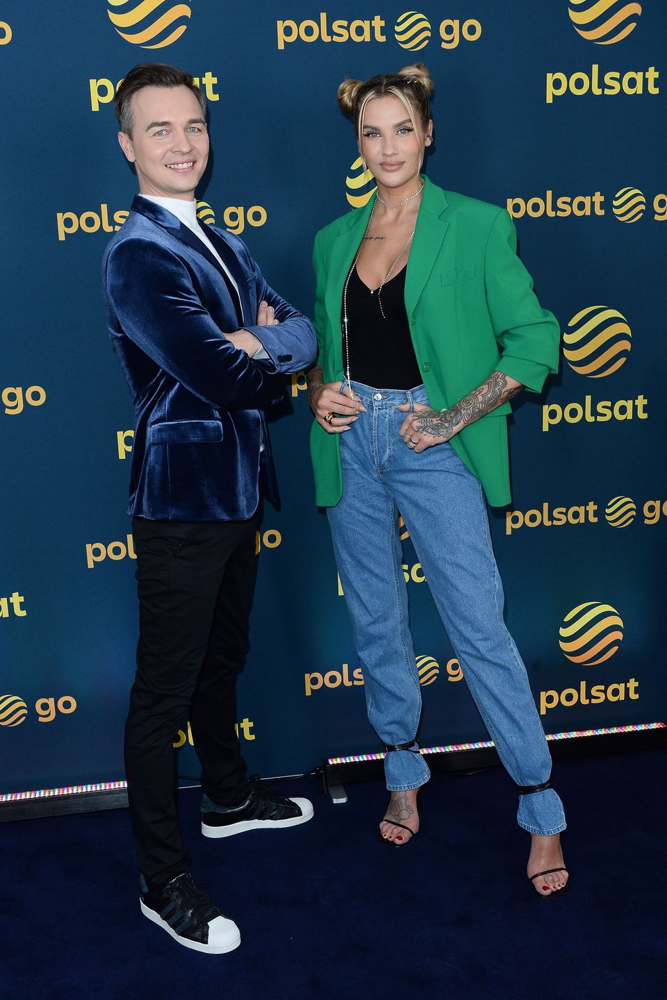 Jerzy Mielewski i Karolina Gilon