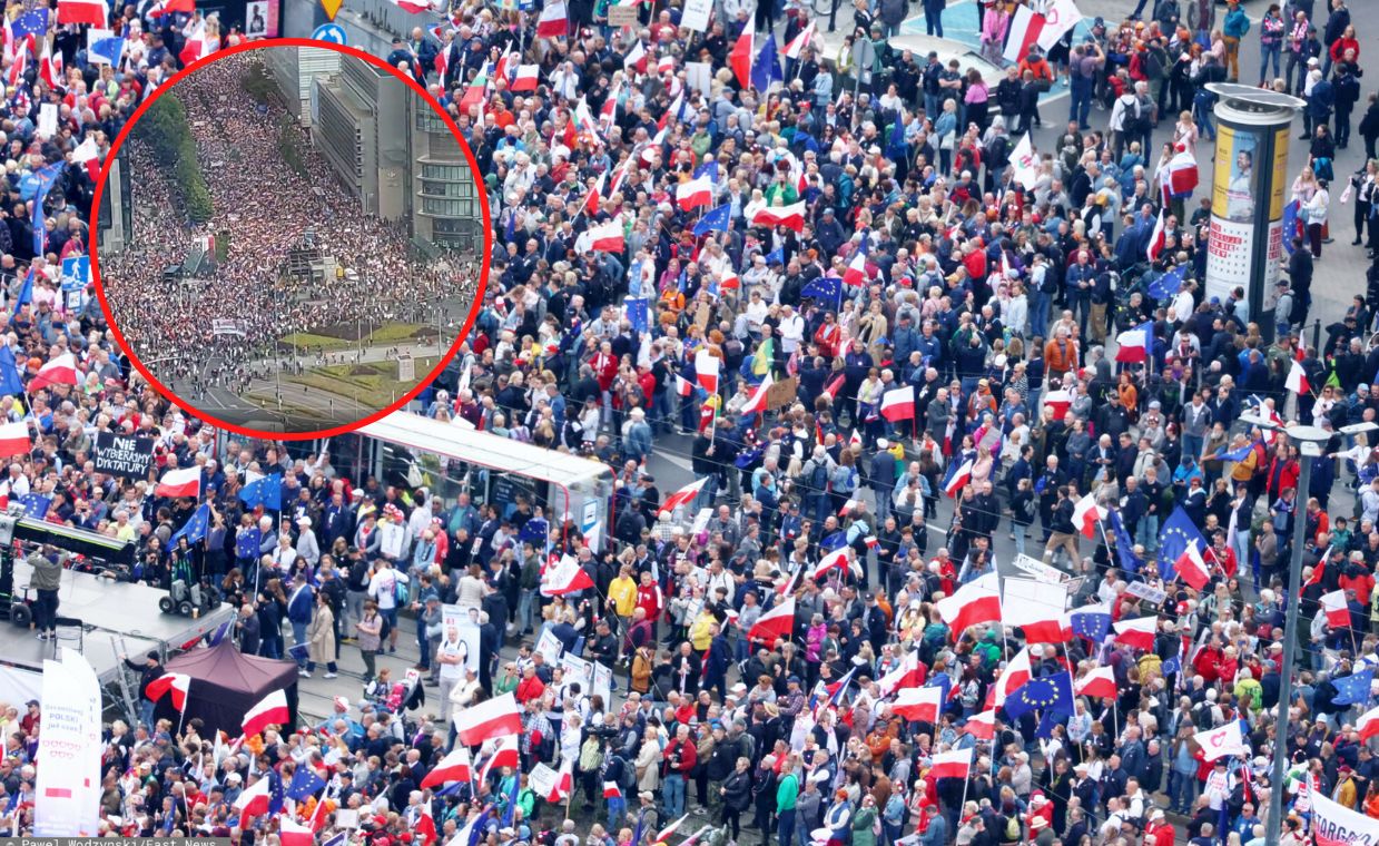 Frekwencja na Marszu Miliona Serc. W sieci krąży nagranie