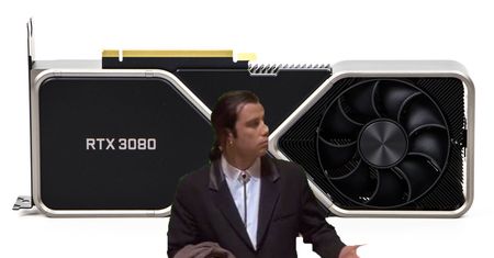 Popyt na karty GeForce RTX 3080 przekroczył oczekiwania Nvidii. Kiedy sytuacja wróci do normy?