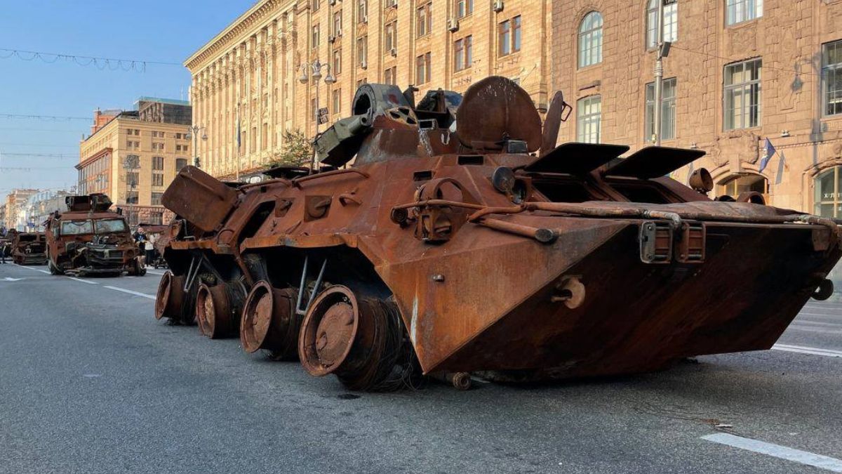 Ukraina szykuje pokaz zniszczonego rosyjskiego sprzętu z okazji swojego święta