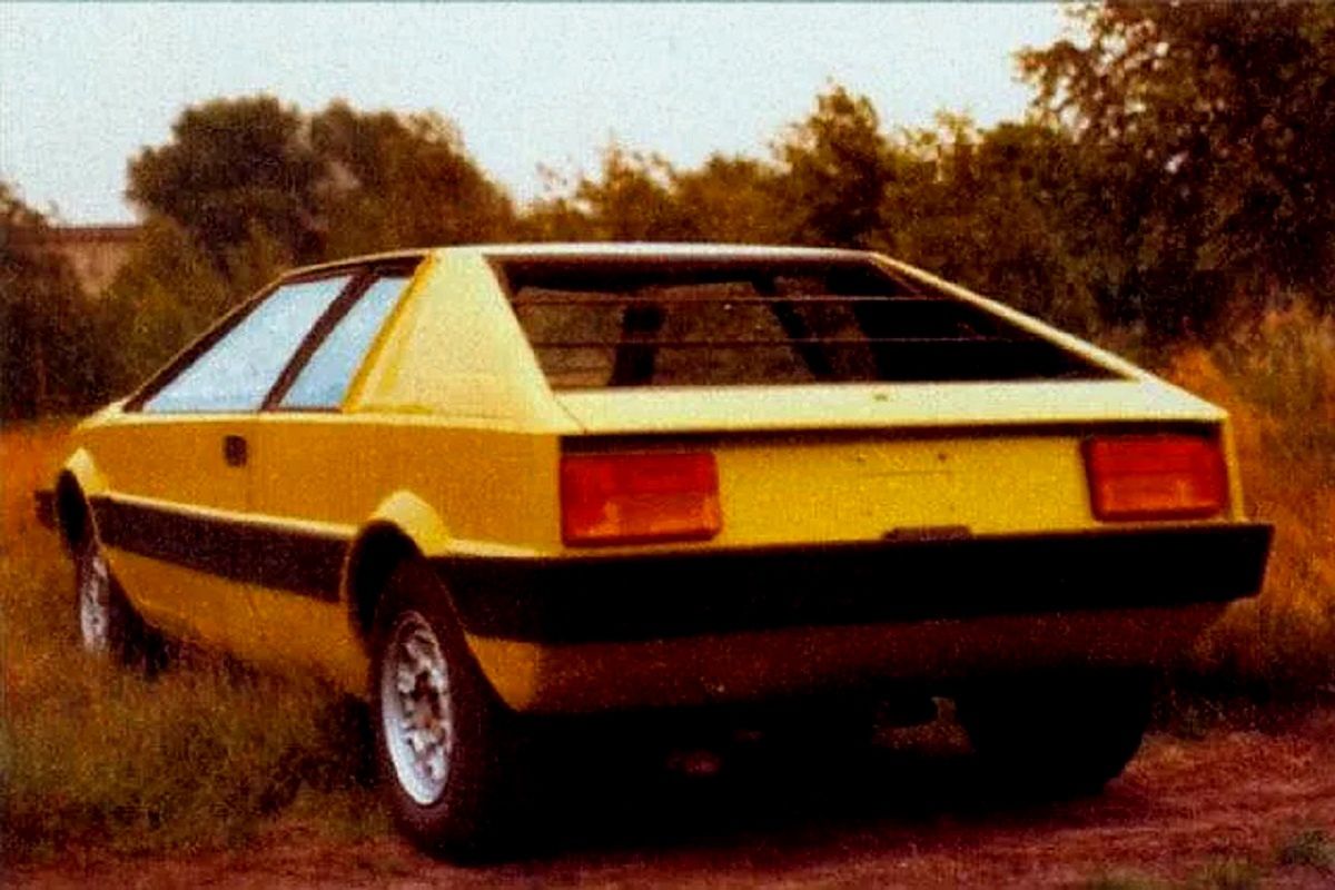 FSO 1100 Coupe przypominało włoskie modele. Prototyp zniszczono