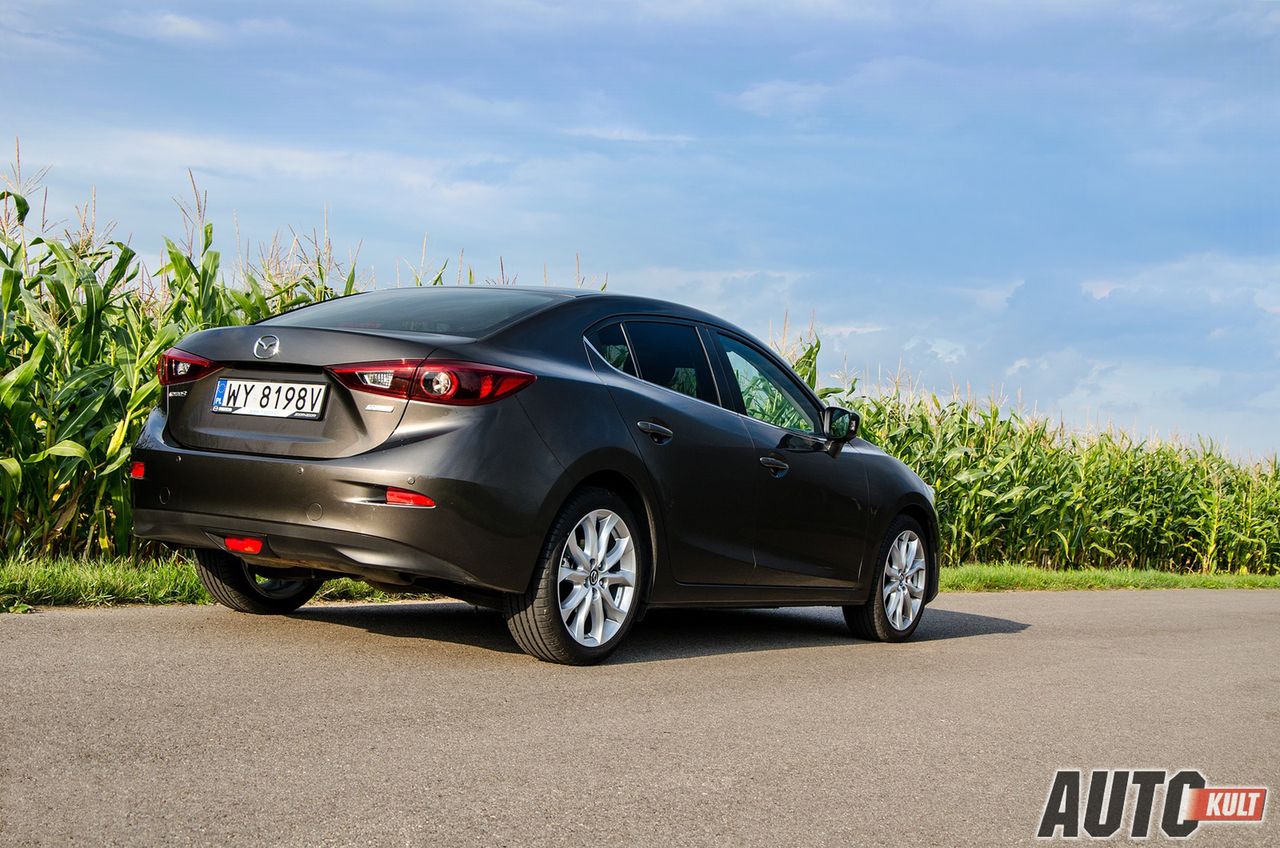 Mazda 3 była obiektem testu