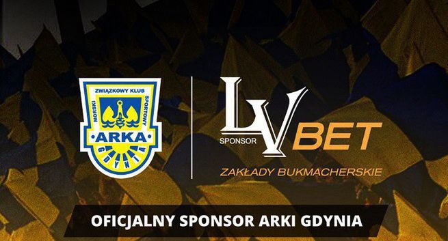 LV BET na kolejne dwa lata sponsorem Arki Gdynia