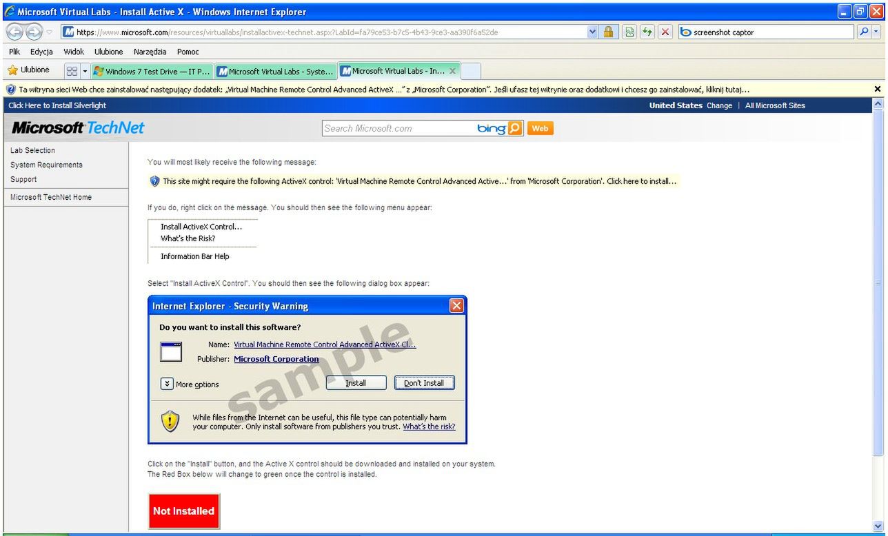 Przetestuj Windows 7 w oknie przeglądarki! 4