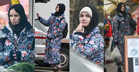 Viola Kołakowska paraduje bez maski na bazarze, po czym idzie z koleżanką do parku (ZDJĘCIA)