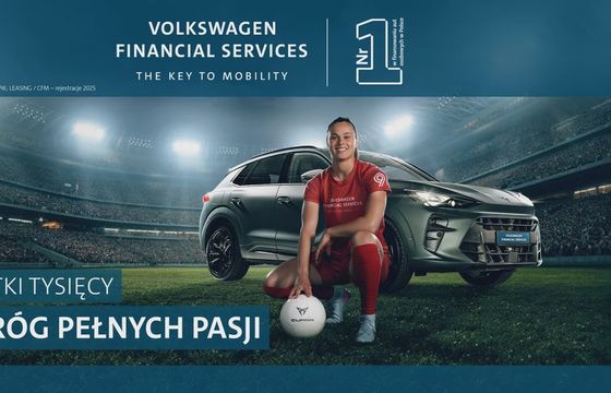Ewa Pajor ambasadorką Volkswagen Financial Services
