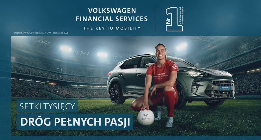 Ewa Pajor ambasadorką Volkswagen Financial Services