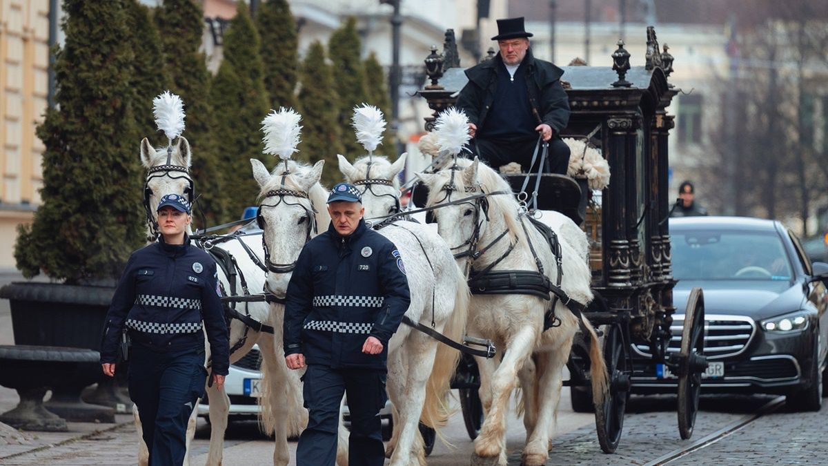 Pogrzeb słowackiego króla Romów.