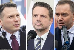 Trzaskowski pierwszy, ale traci, Mentzen rośnie w siłę. Mamy nowy sondaż