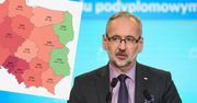Efekt "strategii" Adama Niedzielskiego. W dwóch regionach obostrzenia już nie pomogą